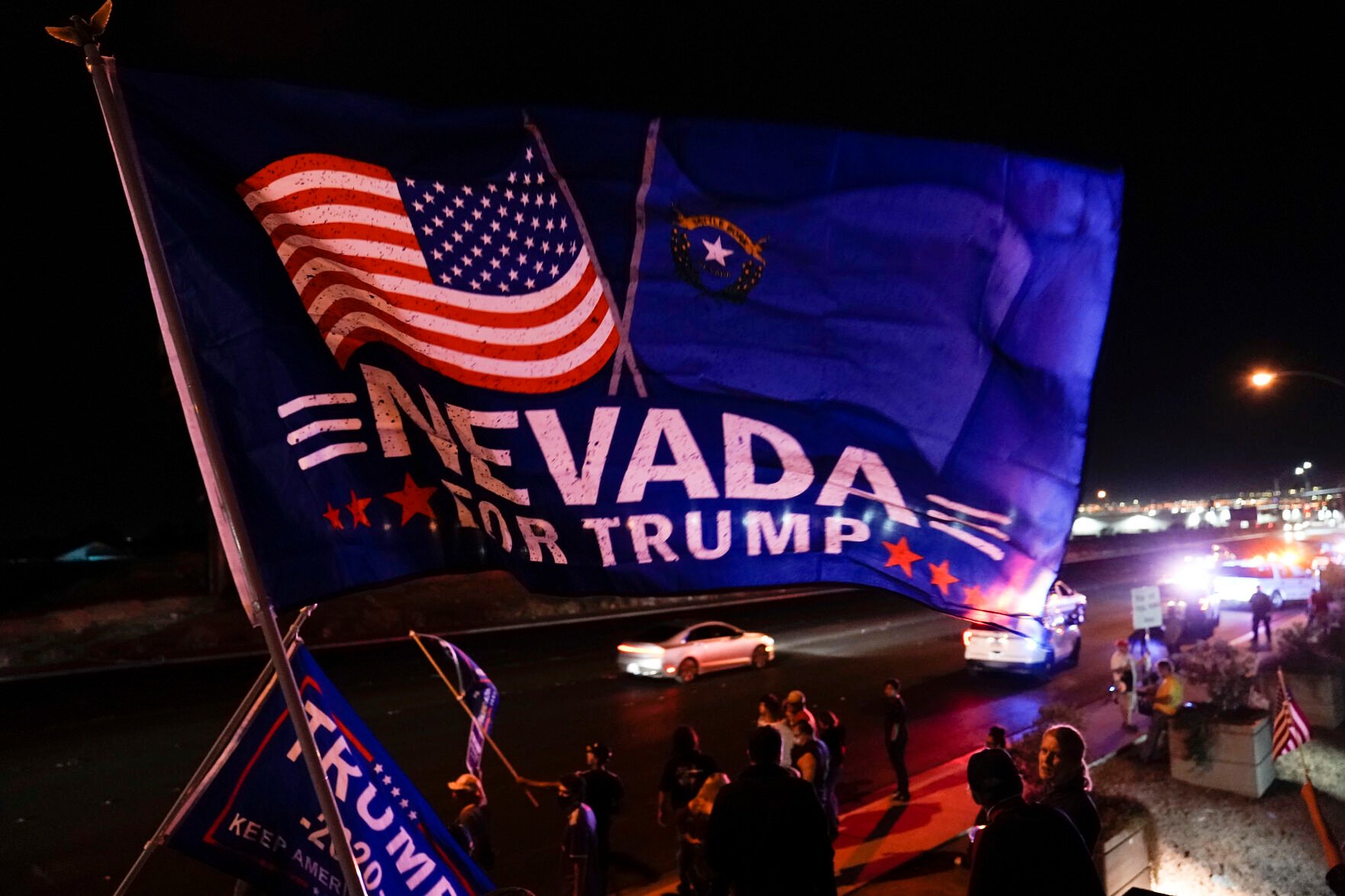 APTOPIX Election 2020 Protests Las Vegas